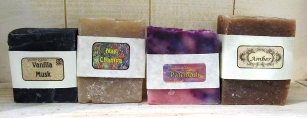 Earthy Scented Bar Soaps