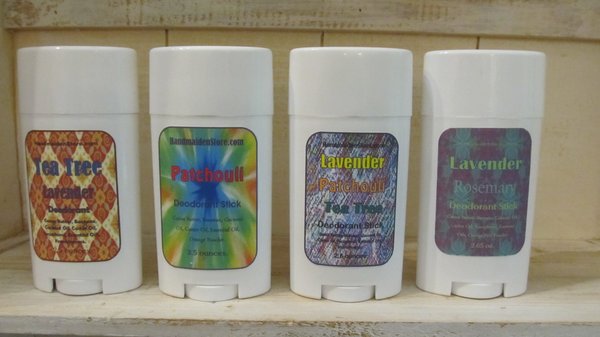 Deodorant Sticks: Essential Oils