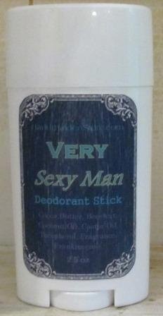 Very Sexy Man Deodorant Stick: Fragrance Oils